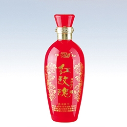 吉林彩色玻璃酒瓶